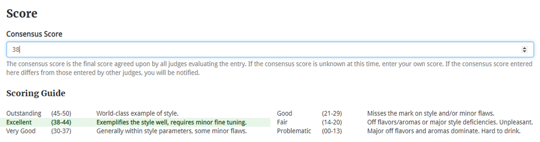 Consensus Score